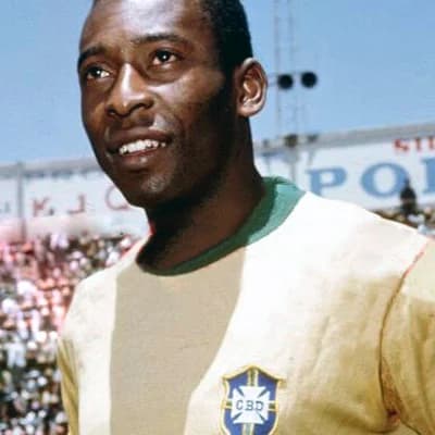 Pelé, photographed circa 1970